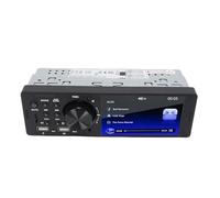 XUMIUZIY Estéreo para Automóvil de un DIN, Pantalla HD de 4 Pulgadas Audio para Automóvil Bluetooth 5.0 con Cámara de Respaldo 1080P y Control del Volante, para Siste ma de Audio