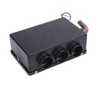 XUMIUZIY Fan del Calentador del Coche de DC12V 500W, Descongelador de Escape Doble de Poco Ruido de 3 Puertos de 8500BTU 80CFM para el Vehículo
