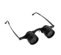XUMIUZIY Gafas Binoculares 10X, Telescopio Binoculares de Pesca Al Aire Libre a Prueba de Lluvia para Observación de Aves Conciertos Deportivos, Gafas de ópera Portátiles de Enfoque (Black)