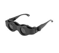 XUMIUZIY Gafas Binoculares de Pesca Portátiles 3X Gafas de Alcance de Pesca con Enfoque Manual Independiente con Filtro Amarillo para Observación de Aves Al Aire Libre Conciertos