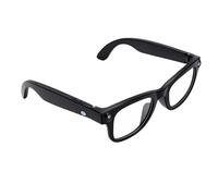 XUMIUZIY Gafas Inteligentes Traductor con Linterna, Música BT Llamada Más de 100 Idiomas Traducción Lentes Transparentes para Viajes
