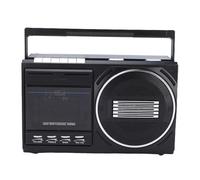 XUMIUZIY Grabadora de Cinta con Reproductor de Casete, Reproductor de Cinta Portátil, Radio Am FM SW con Altavoz y Asa Bluetooth, Sonido Estéreo con Micrófono Incorporado, (Enchufe Europeo 220V)