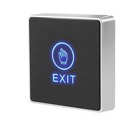 XUMIUZIY Interruptor de Liberación de Puerta Iluminado |Panel de Botones de Salida con Luz LED para Sistemas de Control de Acceso