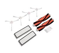 XUMIUZIY Juego de Filtros de Cepillo de Repuesto, Peine Plano Blanco para Mi Robot Aspirador Mop Mijia 1C F9