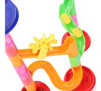 XUMIUZIY Juego de Juguetes de Mármol de Pista Colorido para Niños, Bloques de Laberinto de Carreras de Ensamblaje de Bricolaje, 80 Piezas/29 Piezas, Desarrolle Habilidades Prácticas, Adecuado para