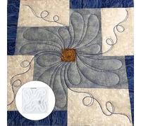 XUMIUZIY Juego de Reglas de Costura de 11 Piezas, Plantillas de Acolchado Acrílico para Patchwork DIY y Acolchado a Máquina (11 juegos)