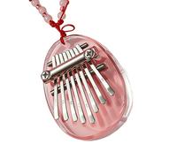 XUMIUZIY Kalimba Mini Acrílico Pulgar Piano Instrumento Musical Decorativo Portátil para Niños (#1)