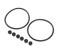 XUMIUZIY Kit de Junta Tórica del Adaptador de Buje NAB |Anillos de Sellado de Goma y 6 Discos para Revisión de Cinta de Carrete a Carrete Studer (BLACK)