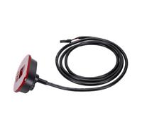 XUMIUZIY Luz Trasera de Patinete Eléctrico para Reemplazo de Lámpara | Lámpara de seguridad para viajeros, ajuste universal, cuentas rojas brillantes, 3 modos, fácil instalación