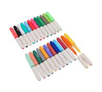 XUMIUZIY Marcadores de Pintura Acrílica de 24 Colores, Vibrantes y Versátiles para Proyectos de Artesanía en Lienzo de Roca