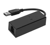 XUMIUZIY Módem de Fax USB 2.0 56k, Módem de Datos de Fax de Marcado Externo, Soporte V.90/K56Flex, Enchufe y Reproduce con el Controlador de CD para Winos y Linux