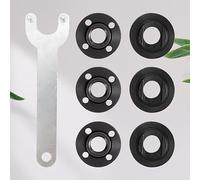 XUMIUZIY Moladora Brida Llave ángulo Tuerca Bloqueo 5/8in | Metal duradero y resistente al desgaste, compatible con Bosch, Ryobi, adecuado para amoladoras de 4,5 y 5 pulgadas
