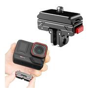 XUMIUZIY Monte de Liberación Rápida Magnética para Ace Pro 2, Montaje Magnético de 2 Puntas Magnéticas y 1/4 Hilo, Adaptador de Trípode para 360 X2/x3/x4/go3