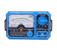 XUMIUZIY Multímetro Analógico Probador de Resistencia de Aislamiento | Tipo de Puntero con Prueba de 1000 V, 500 V, 100, Carga, Esfera Retroiluminada Grande y Alarma de Baja Resistencia (SK-6015)