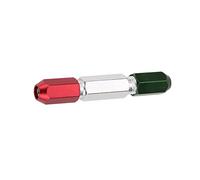 XUMIUZIY No Va Ninguna Manija del Indicador, Aleación de Aluminio del Extremo Doble para el Enchufe del Indicador del Pin de 1-2m M (0,3-1mm)