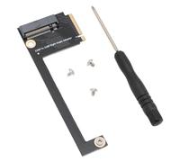 XUMIUZIY para la Placa de Expansión SSD Rog Ally Handheld Conversion 2230 a 2280, NVME M-Key NGFF M.2 PCIE 4.0 3.0 Gold Finger Adaptador de Alta Capacidad Tarjeta de Conversión de 90°
