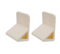 XUMIUZIY Pedal de Pie de Ducha, Soporte de Pared Triangular Múltiple para la Ducha para 2 STC para Baños (amarillo crema)