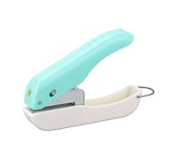 XUMIUZIY Perforadora de un Orificio Herramienta Artesanal Ergonómica para álbumes de Recortes y Tarjetas Ideal para Niños y Educadores Plástico Metal 1 Unidad (Estrella)