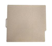 XUMIUZIY Placa de Construcción PEI, Hoja de Acero para Resortes Texturizada y Brillante de Doble Cara, 257x257 Mm, con Fuerte Adherencia Magnética, Reemplazo para Impresora 3D A1 P1P P1S