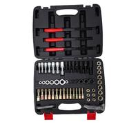 XUMIUZIY Práctico Kit de Reparación de Roscas de 61 Piezas para Maquinaria y Automoción, Acero Al Carbono Tratado Térmicamente (61 Piezas)