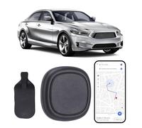 XUMIUZIY Rastreador Magnético, Dispositivo de Seguimiento Bluetooth para Llaves, Cartera, Equipaje, Coche con Fuerte Imán Incorporado, Compatible con iOS a Través de la Aplicación My