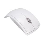 XUMIUZIY Ratón Inalámbrico Plegable, Ratón Ergonómico Portátil de 2,4G para Ordenador con Interruptor de Apagado Magnético, para Ordenador Portátil y PC (White)