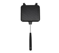 XUMIUZIY Sandwichera Antiadherente de Doble Cara para Cocinar Rápidamente en Casa o Camping, Aleación de Aluminio 1 Unidad (1PC)