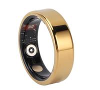 XUMIUZIY Smart Ring for Men Women, Rastreador de Fitness con Control de Gestos, Ip68 Water Proo Step Counter Bluetooth Activity Tracker (10#)