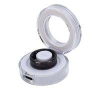 XUMIUZIY Smart Ring for Women Men, 50m a Prueba de Agua Fitness Tracker con Pantalla Táctil, Modos de Deportes Múltiples, Sincronización de Datos de Salud de Aplicaciones, Video y Cámara de (8#)