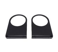 XUMIUZIY Soporte de Baloncesto de Pared Acrílico, Solución de Exhibición Funcional, Acomoda de Forma Segura Todas Las Pelotas, para Habitaciones de Niños, 2 Piezas (Black)
