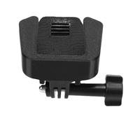 XUMIUZIY Soporte de Luz de Nariz de Cerdo Resistente para Cámaras Deportivas Plegables para Bicicletas para Entusiastas del Aire Libre (Black)