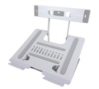 XUMIUZIY Soporte para Pantalla de Computadora Portátil, ángulo de Ajustable, Inclinación, Metal, Plegable, Portátil con Bandeja Extensora, Apto para EM116 EM1411 EM1332 EM1412
