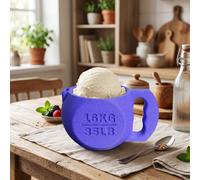 XUMIUZIY Soporte para Pinta de Helado con Pesa Rusa, Funda para Helado de Entrenamiento Divertido para Amantes del Fitness, Color Morado, 16 Oz, Impreso en 3D