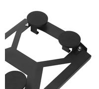 XUMIUZIY Soporte para Satélite para Coche, Soporte Magnético de Aleación de Acero para Techo para RV, para Antena Parabólica con Ventosa, para Coche con Ventosa Resistente para Viajes