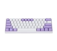 XUMIUZIY Teclado Mecánico para Juegos 60%, Teclado con Cable 2.4G/Bluetooth/USB C con Interruptor Rojo,Anti Fantasma e Intercambiable en Caliente, Teclado con retroiluminación RGB dinámica