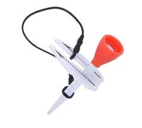 XUMIUZIY Tee de Bola de ABS con Marcador de Ajustable para un Control de Trayectoria Versátil, Soporte de Bola Innovador para un Mejor Rendimiento, Adecuado para Golfistas, Material de Silicona (rojo)
