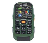 XUMIUZIY Teléfono Celular para Personas Mayores, Ultrafino y Resistente de 2.6 Pulgadas con Batería de 4800 MAh, Triple SIM, Red 2G, Batería Externa de Emergencia y Compatible con 9 (Green)