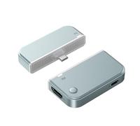 XUMIUZIY Transmisor y Receptor HDMI Inalámbrico USB C, Kit de Extensor HDMI Inalámbrico 2.4G+5G con Entrada de Decodificación 4K, Salida 1080P 60Hz, 50M, para Audio a Monitor Desde