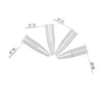 XUMIUZIY Tubos de Microcentrífuga de Plástico Esmerilado, Escala Transparente de 500 Ml, Tubo de Ensayo con Tapa a Presión para Contenedores de Almacenamiento de Muestras, 1,5 Unidades