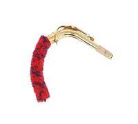 XUMIUZIY Varilla de Limpieza para Cuello de Saxofón Alto/tenor con Cepillo de Hilo de Algodón Puro para una Limpieza Profunda