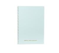 XUMKFJRE 1 paquete de cuaderno papel rayado 5,8 x,2 pulgadas, espiral con líneas rasgado for la escuela y oficina Para casa y oficina(Green)