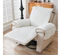 XUMKFJRE 1Seater Flannel Recliner Sofa Cover with Pockets Armchair Case Plush Non-Slip Lazy Boy Chair Slipcovers Home Decor para Sala de Estar(A1 Sofa Mat)