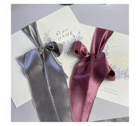 XUMKFJRE 2 Tarjetas de votos Boda en Bronce con Cinta satén Seda y Flores pintadas a Mano. Libro juramentos matrimoniales para la Ceremonia de Boda(Color-20)