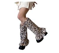 XUMKFJRE Calentadores De Piernas De Invierno Para Mujer Leg Warmers Boot Cuffs Long Warmer Sock Sets Thigh Garter Winter Socks(Color 4)