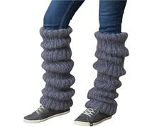 XUMKFJRE Calentadores De Piernas De Invierno Para Mujer Women Leg Warmers Winter Warm Open Toe For Party Sports Casual Socks(Grey)