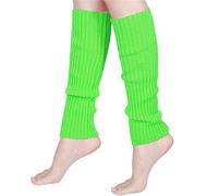 XUMKFJRE Calentadores De Piernas De Invierno Para Mujer Women's Long Knitted Foot Cover Leg Breathable Warmers Winter Protector Stocking Legging Ladies Striped Warmersocks(Color1)