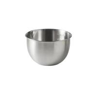 XUMKFJRE Ensaladera Juego de tazones acero inoxidable con báscula for cocinar, hornear y almacenar alimentos, for mezclar gran capacidad(Stainless 1.5L)