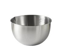 XUMKFJRE Ensaladera Juego de tazones acero inoxidable con báscula for cocinar, hornear y almacenar alimentos, for mezclar gran capacidad(Stainless 4.5L)