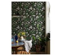 XUMKFJRE Papel tapiz de vinilo con diseño floral vinos verdes, moderno, autoadhesivo, impermeable, for pared, for gabinete, decoración Para dormitorio, sala de estar, pasillo(44cmx300cm)