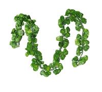 XUMKFJRE Plantas Artificiales 12 Uds. De Hojas Hiedra Artificiales para decoración(Crabapple Leaves)